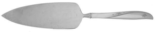Twin Star (Stainless) Pie Server with Serrated Stainless Blade HC