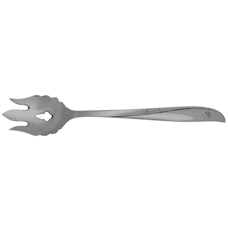 Twin Star (Stainless) Vegetable Serving Fork Solid  HC