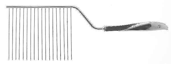 Twin Star (Stainless) Cake Breaker with Silverplate Prongs