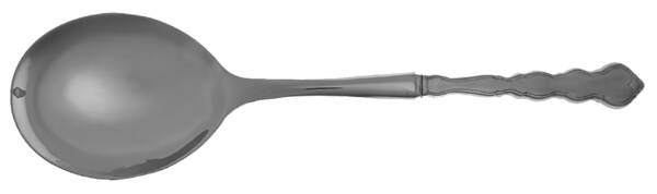 Valerie (Stainless) Casserole Spoon with Smooth Stainless Bowl HC