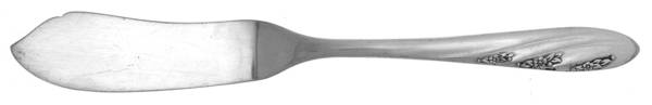 Valerie (Silverplate) Flat Handle Master Butter Knife