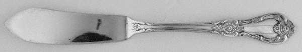 Vanessa-Francesca (Silverplate, 1965) Flat Handle Master Butter Knife