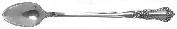 Valley Rose (Silverplate, 1956) Iced Tea Spoon