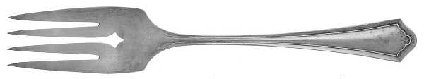 Vernon-Ashley (Silverplate, 1917) Individual Salad Fork