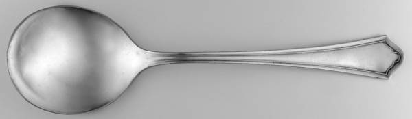 Vernon-Ashley (Silverplate, 1917) Round Bowl Soup Spoon (Gumbo)