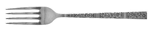 Venetian Garden (Silverplate, 1971) Fork