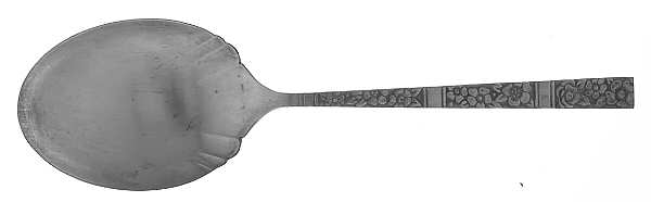 Venetian Garden (Silverplate, 1971) Solid Smooth Casserole Spoon