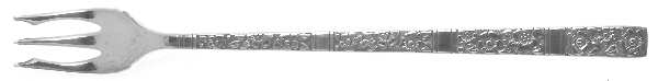 Venetian Garden (Silverplate, 1971) Cocktail/Seafood Fork
