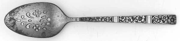 Venetian Garden (Silverplate, 1971) Pierced Tablespoon (Serving Spoon)
