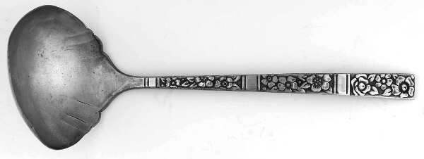 Venetian Garden (Silverplate, 1971) Solid Gravy Ladle