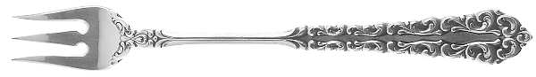 Venetian Scroll (Sterling, 1970) Cocktail/Seafood Fork