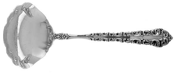 Venetian Scroll (Sterling, 1970) Solid Gravy Ladle