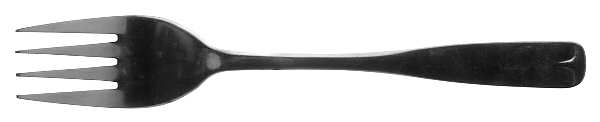 Village Common (Stainless) Medium Solid Cold Meat Serving Fork