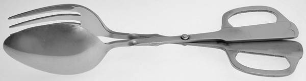 Village Common (Stainless) 1-Piece Salad Tongs