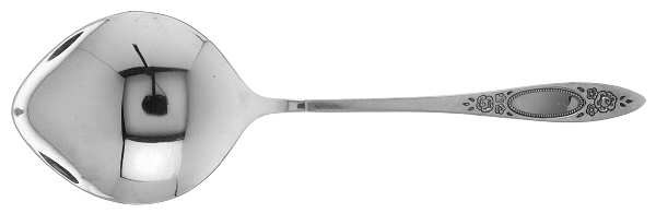 Vignette (Stainless) Solid Smooth Casserole Spoon