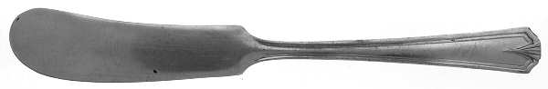 Viking (Silverplate, 1931) Flat Handle Butter Spreader