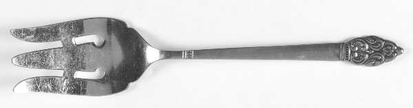 Vinland (Stainless) Medium Solid Cold Meat Serving Fork