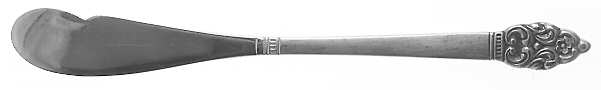 Vinland (Stainless) Flat Handle Butter Spreader