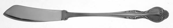 Vintage (Stainless) Flat Handle Master Butter Knife
