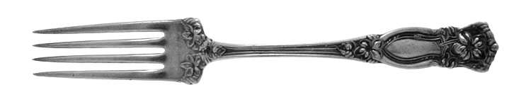 Violet (Silverplate, 1905-1912, 1881-Wm A Rogers) Fork