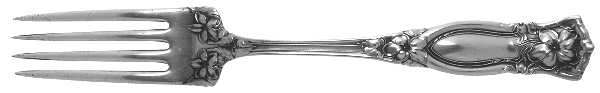 Violet (Silverplate, 1905-1912, 1881-Wm A Rogers) Fork