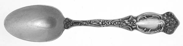 Violet (Slvp, 1905, SL & GH Rogers, No Monograms) Teaspoon