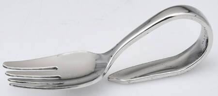 Vista (Stainless) Baby Fork with Curved Handle HC
