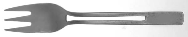 Vivante (Stainless) Medium Solid Cold Meat Serving Fork