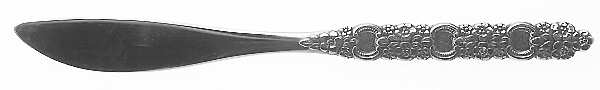 Viola-Voila (Stainless) Flat Handle Butter Spreader