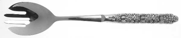Viola-Voila (Stainless) Salad Serving Fork with Stainless Prongs