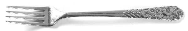 Ward Bouquet (Silverplate, 1936) Grille Fork (Viande)
