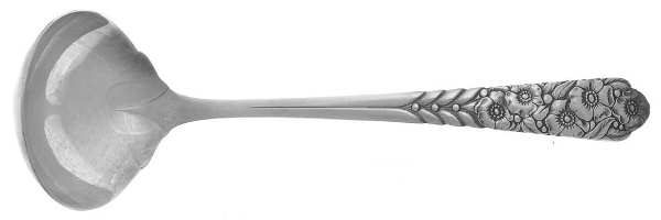Ward Bouquet (Silverplate, 1936) Solid Gravy Ladle