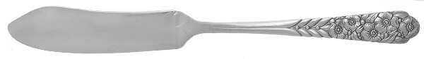 Ward Bouquet (Silverplate, 1936) Flat Handle Master Butter Knife