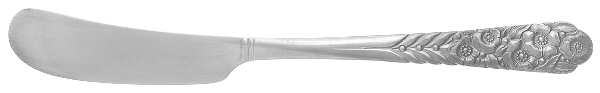 Ward Bouquet (Silverplate, 1936) Flat Handle Butter Spreader