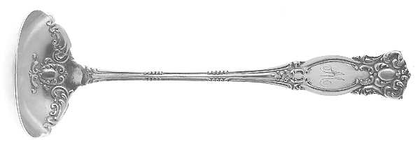 Warwick (Silverplate, 1901) Solid Piece Cream Ladle