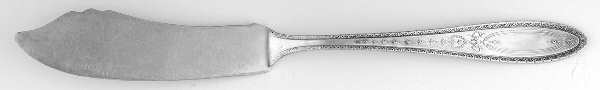 Wanda-Viennese (Silverplate, 1927) Flat Handle Master Butter Knife