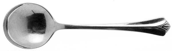 Westgate-Royal Crest (Stainless) Round Bowl Soup Spoon (Cream Soup)