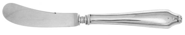 Whittier-Waldorf-Emerson-Claridge  Hollow Handle Paddle Butter Spreader (Solid)