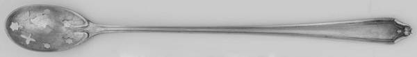 Whittier-Waldorf-Emerson-Claridge  Pierced Bowl Long Handle Olive Spoon