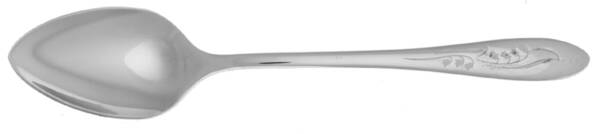 White Lily (Stainless) Demitasse Spoon