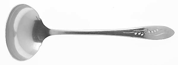 White Lily (Stainless) Solid Gravy Ladle