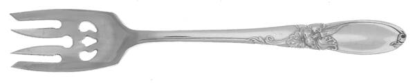 White Orchid (Silverplate, 1953) Ramekin Fork Large Solid HC