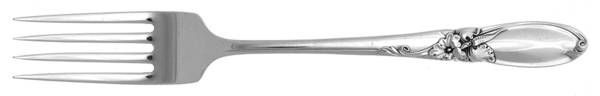 White Orchid (Silverplate, 1953) Fork