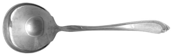 Whispering Sand (Stainless) Solid Smooth Casserole Spoon
