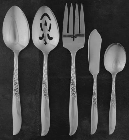 Wildwood I-Always (Silverplate, 1958) 5 Piece Hostess Set