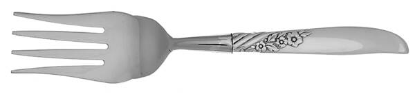 Wildwood I-Always (Silverplate, 1958) Cold Meat Fork Large, Stainless Tines HC