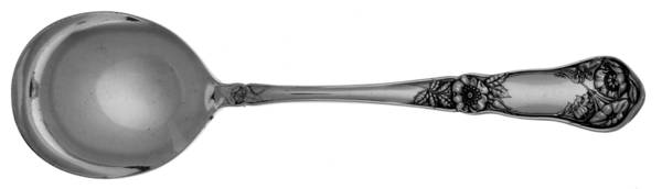 Wildwood II (Silverplate, 1908) Round Bowl Soup Spoon (Gumbo)