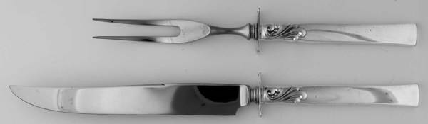 Wind Song (Silverplate, 1955) Small Stainless Blade 2-Piece Steak Carving Set