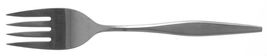 Windrift (Stainless) Medium Solid Cold Meat Serving Fork