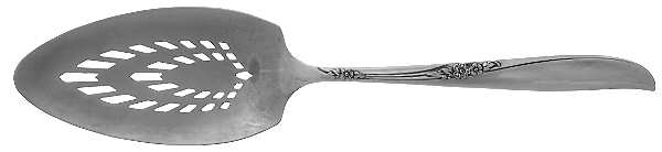 Winsome II (Silverplate, 1960) Solid Pierced Pie Server